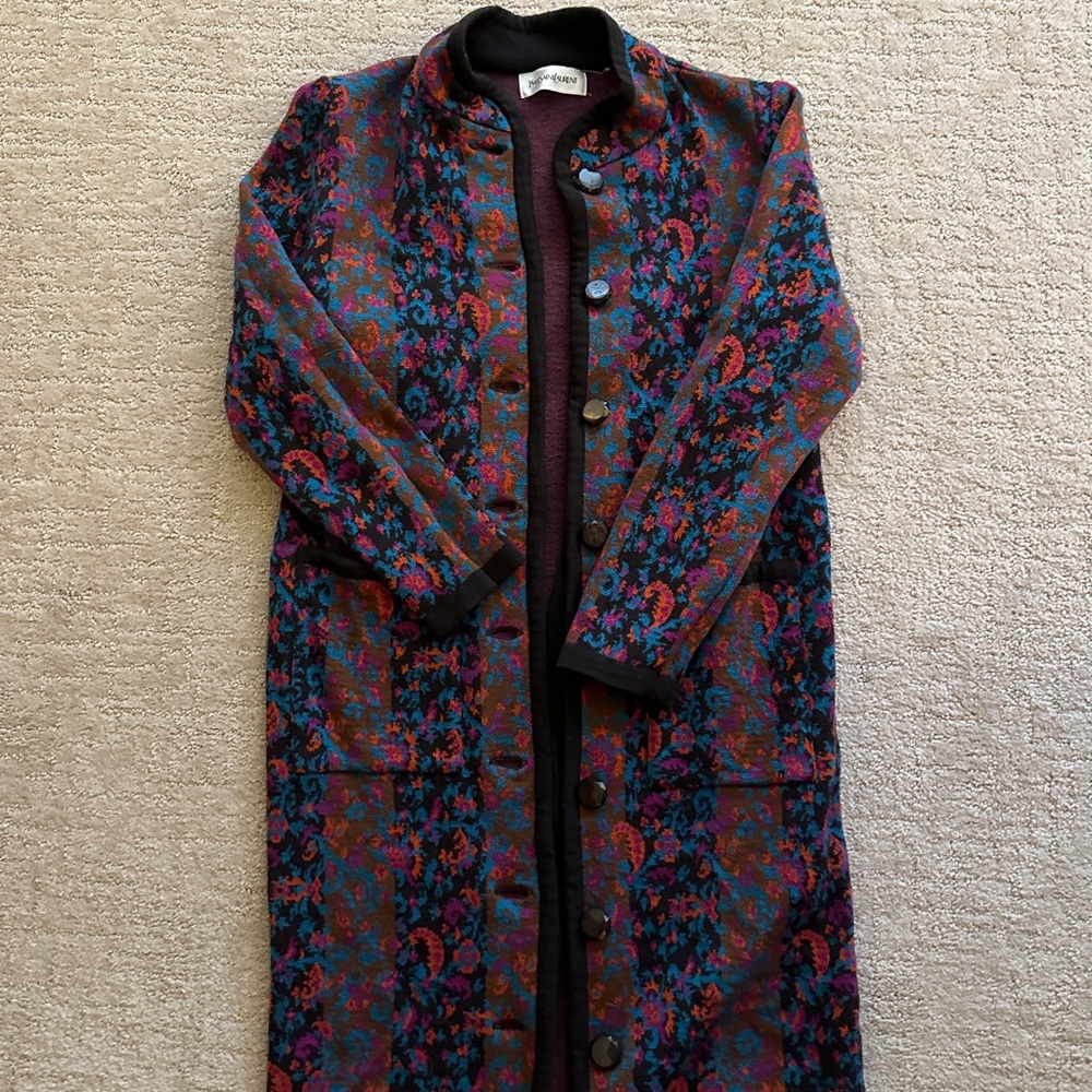 Vintage Yves Saint Laurent women’s cardigan xs-s